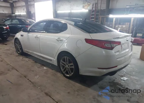 2013 Kia Optima Sx из США, поврежденный, VIN 5XXGR4A69DG162616